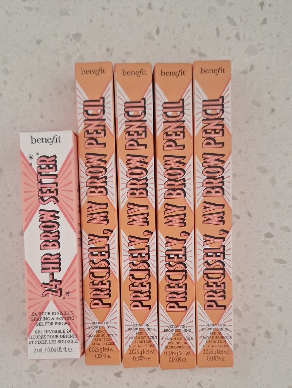 Benefit Precisely, My Brow Pencil & 24-HR Brow Setter